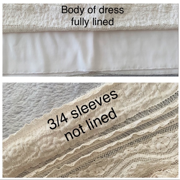 NWT BEBOP 3/4 SLEEVE TURTLENECK LACE DRESS BLUSH XL - Picture 7 of 11